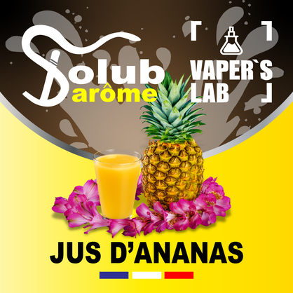 Фото, Відеоогляди на Аромки для вейпів Solub Arome "Jus d\'ananas" (Ананасовий сік) 