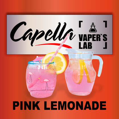 Фото на Ароматизатор Capella Pink Lemonade Рожевий лимонад