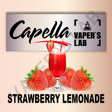  Capella Strawberry Lemonade Полуничний лимонад