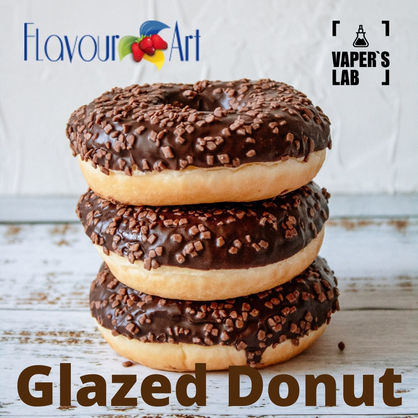 Фото на Аромки  для вейпа FlavourArt Chocolate Glazed Donut