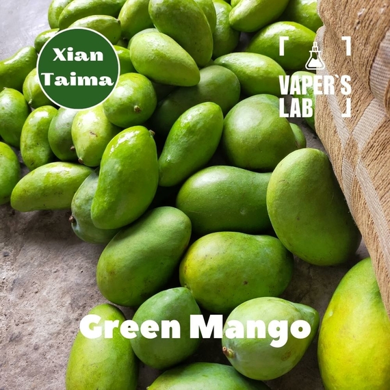 Отзывы на Ароматизаторы для солевого никотина   Xi'an Taima "Green Mango" (Зеленый манго) 