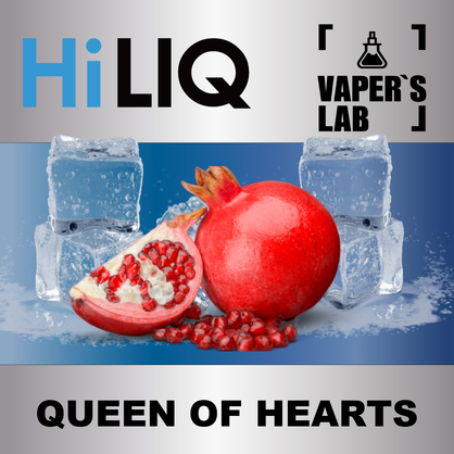 Фото на аромку HiLIQ Хайлик Queen of Hearts Червовая дама