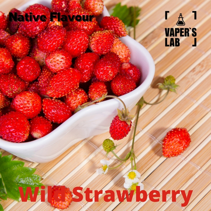 Фото, Відеоогляди на Ароматизатори смаку Native Flavour "Wild Strawberry" 30мл 