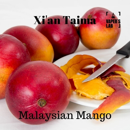 Фото, Видео, Ароматизаторы для солевого никотина   Xi'an Taima "Malaysian Mango" (Малазийский манго) 