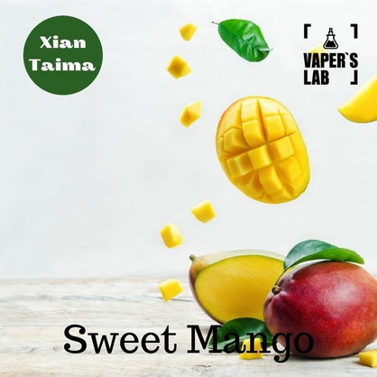 Фото, Відеоогляди на Ароматизатори для рідини вейпів Xi'an Taima "Sweet Mango" (Солодкий манго) 