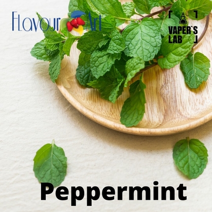 Фото на Aroma для вейпа FlavourArt Peppermint Перечная мята