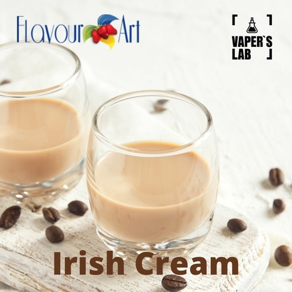 Фото на Aroma для вейпа FlavourArt Irish Cream Ирландский крем