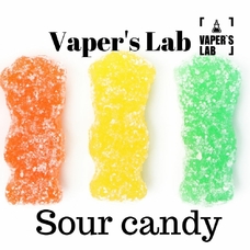 Лучшие жидкости для парения Vapers Lab Sour candy 30 ml
