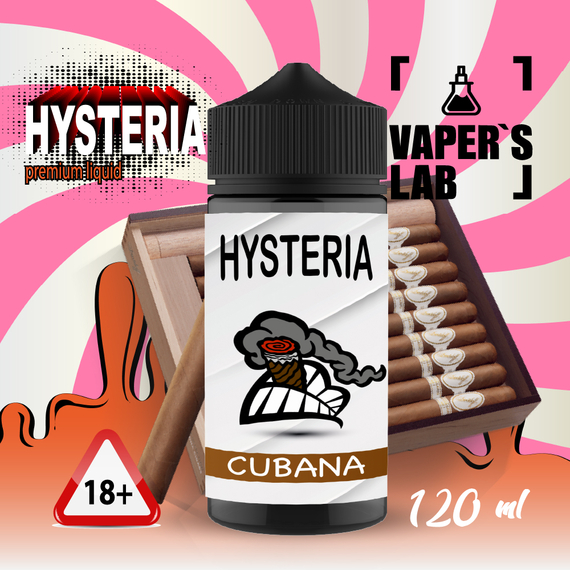 Отзывы  жидкость для вейпа купить hysteria cubana 100 ml
