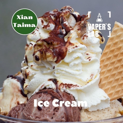 Фото, Відеоогляди на Ароматизатор для самозамісу Xi'an Taima "Ice cream" (Морозиво) 