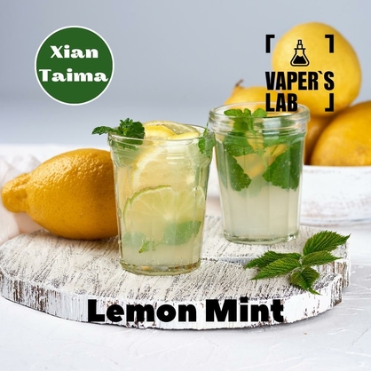 Фото, Видео, Натуральные ароматизаторы для вейпа  Xi'an Taima "Lemon Mint" (Лимон мята) 