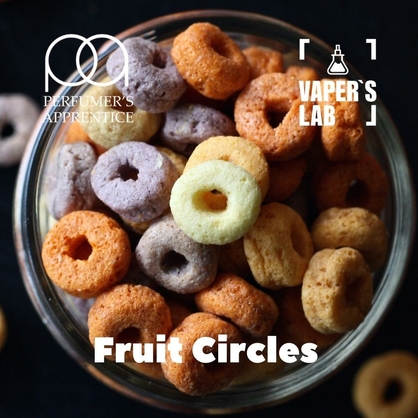 Фото, Відеоогляди на Натуральні ароматизатори для вейпів TPA "Fruit Circles" (Фруктові кільця) 