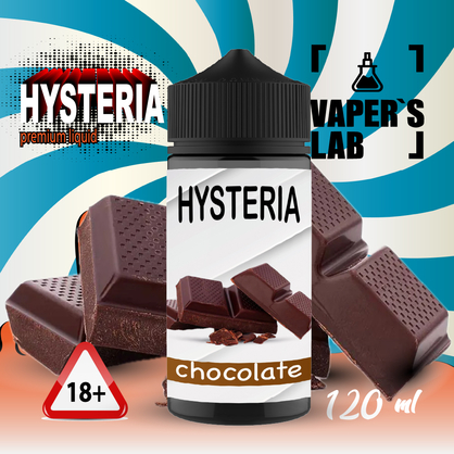 Фото купити жижу без нікотину hysteria chocolate 100 ml