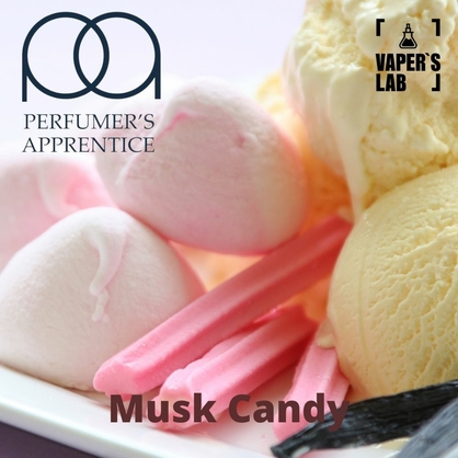 Фото, Видео, ароматизатор для самозамеса TPA "Musk Candy" (Мускусные конфеты) 