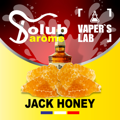 Фото, Видео, Ароматизаторы для солевого никотина   Solub Arome "Jack\'honey" (Виски с медом) 