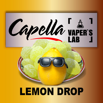 Фото на аромку Capella Lemon Drop Лимонный леденец