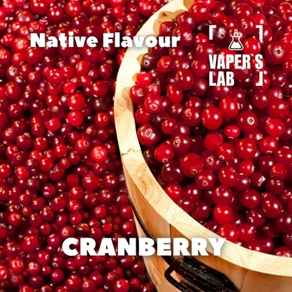 Фото, Відеоогляди на Найкращі ароматизатори для вейпа Native Flavour "cranberry" 30мл 
