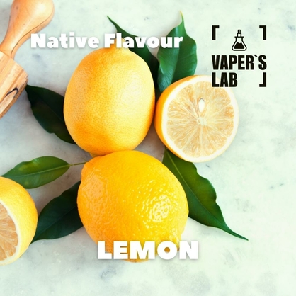 Фото, Відеоогляди на Аромки для вейпа Native Flavour "Lemon" 30мл 