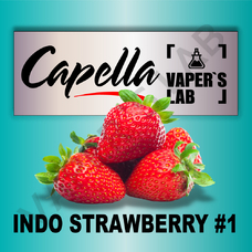 Ароматизатор для вейпа Capella Indo Strawberry #1