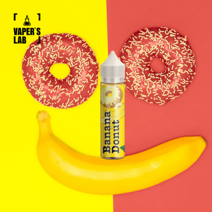 Фото, Відео на Рідини для вейпа Malasian MIX Banana donut 60ml