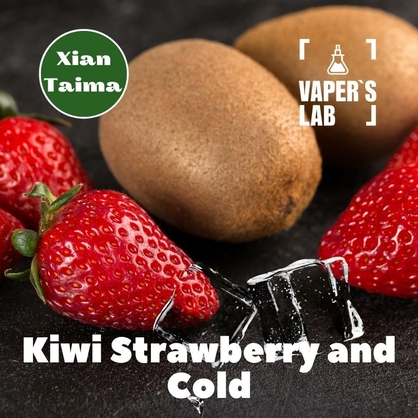 Фото, Видео, Аромки для самозамеса Xi'an Taima "Kiwi Strawberry and Cold" (Киви с клубникой и холодком) 