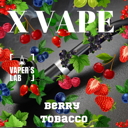 Фото, Відео на Жижи XVape Berry Tobacco