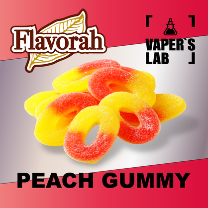 Фото на Ароматизатори Flavorah Peach Gummy Персикові желейки
