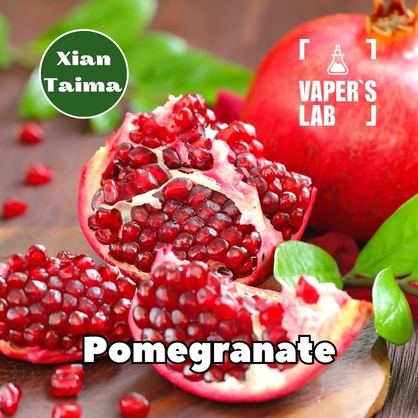 Фото, Відеоогляди на Натуральні ароматизатори для вейпів Xi'an Taima "Pomegranate" (Гранат) 