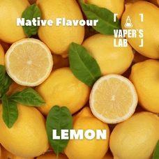 Лучшие вкусы для самозамеса Native Flavour Lemon 30мл