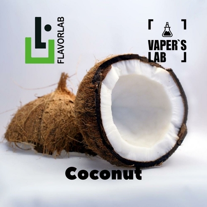 Фото на Аромку для вейпа Flavor Lab Coconut 10 мл