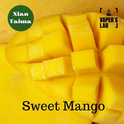 Фото, Видео, Премиум ароматизаторы для электронных сигарет Xi'an Taima "Sweet Mango" (Сладкий манго) 