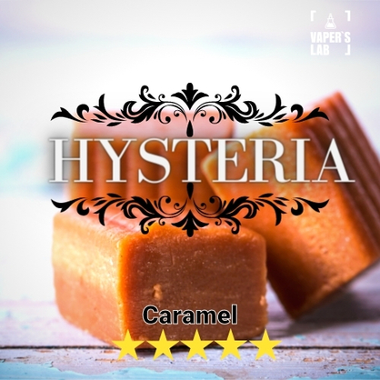 Фото, Видео на жижа Hysteria Caramel 30 ml