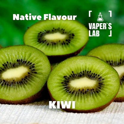 Фото, Відеоогляди на Аромки для вейпів Native Flavour "Kiwi" 30мл 