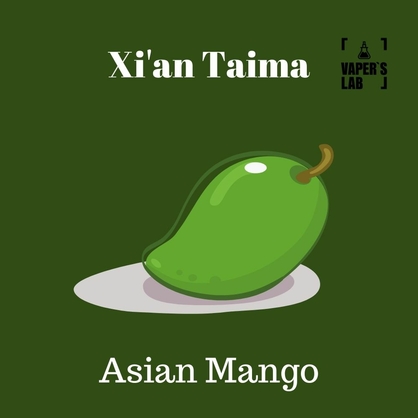 Фото, Видео, Аромки для вейпов Xi'an Taima "Asian Mango" (Азиатский манго) 