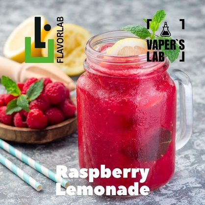 Фото, Відеоогляди на Аромку для вейпа Flavor Lab Raspberry Lemonade 10 мл