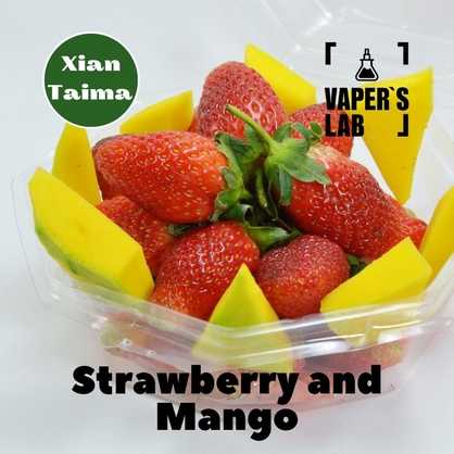 Фото, Видео, Аромки для вейпа Xi'an Taima "Strawberry and Mango" (Клубника манго) 