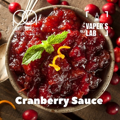 Фото, Видео, Арома для самозамеса TPA "Cranberry Sauce" (Клюквенный соус) 