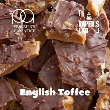 Фото, Видео, Купить ароматизатор TPA "English Toffee" (Английская ириска) 