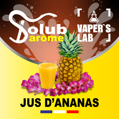 Фото, Відеоогляди на Аромки для вейпів Solub Arome "Jus d\'ananas" (Ананасовий сік) 