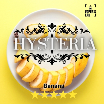 Фото, Відео на Жижи для вейпа україна Hysteria Banana 30 ml