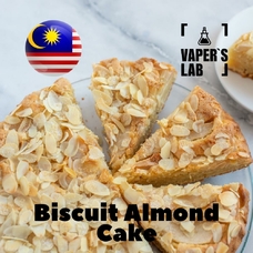 Malaysia flavors "Biscuit almond cake"