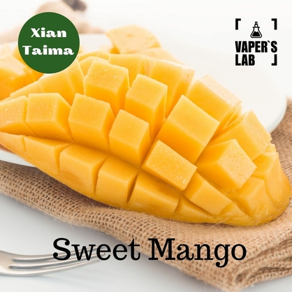 Фото, Відеоогляди на Ароматизатори для рідини вейпів Xi'an Taima "Sweet Mango" (Солодкий манго) 