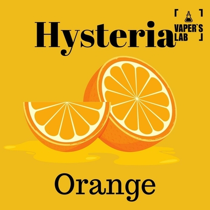 Фото рідина для вейпа без нікотину hysteria orange 100 ml