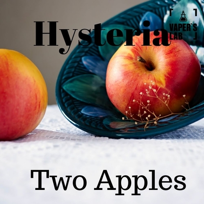 Фото, Видео на Жидкости для вейпов Hysteria Two Apples 100 ml