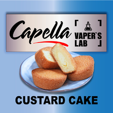 Аромка для вейпа Capella Flavors Custard Cake Заварний торт