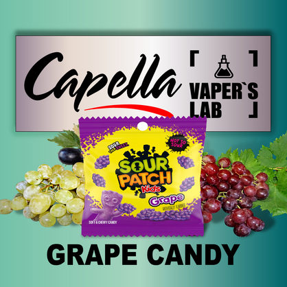 Фото на Ароматизатор Capella Grape Candy Виноградна цукерка