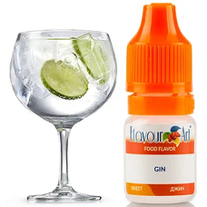 Премиум ароматизаторы для электронных сигарет FlavourArt Gin Джин