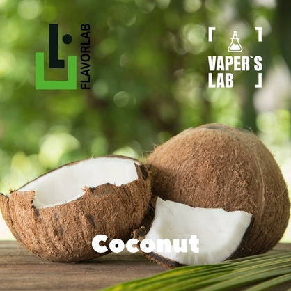 Фото на Аромку для вейпа Flavor Lab Coconut 10 мл