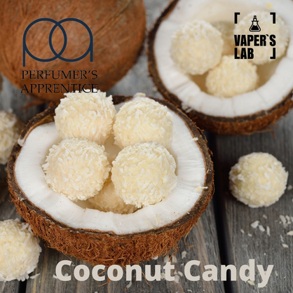 Фото, Відеоогляди на Ароматизатори для вейпа TPA "Coconut Candy" (Кокосові цукерки) 