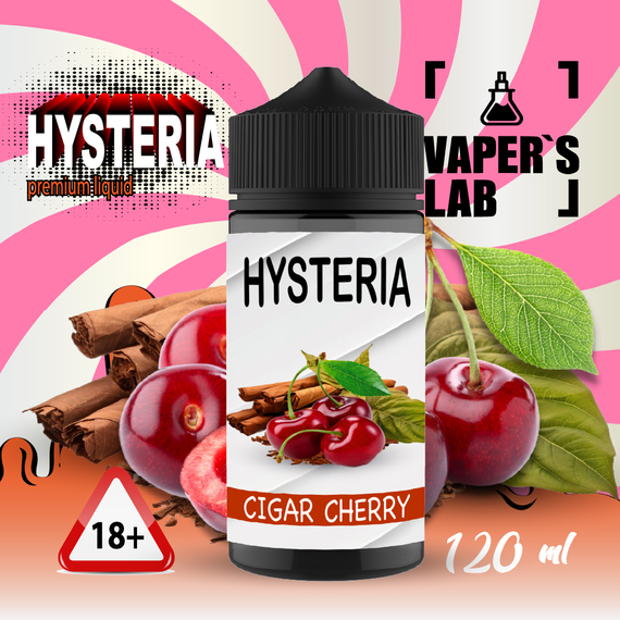Отзывы  купить жидкость для электронных сигарет hysteria cigar cherry 100 ml